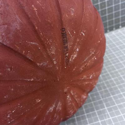 Terra Cotta Jack-O-Lantern, AWESOME!
