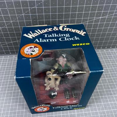 Wallace & Gromit Talking Alarm Clock