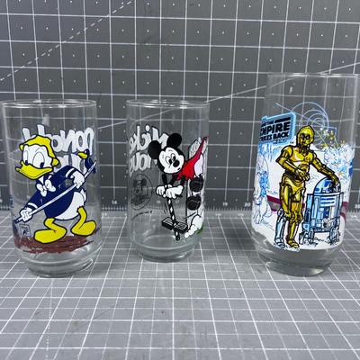 Star Wars, Donald Duck & Mickey Mouse Glasses
