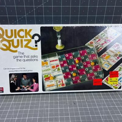 Quick Quiz Brand New Game Sealed