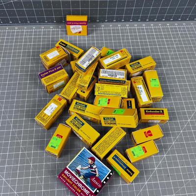 Large lot of KODAK 35 mm Film New in the box