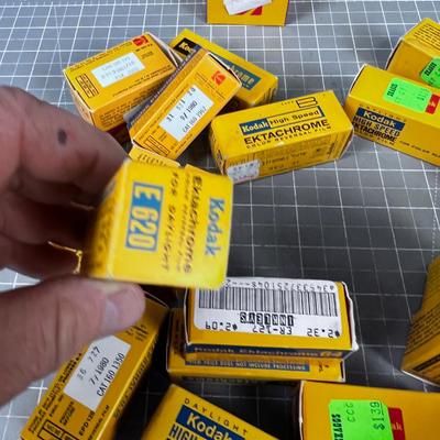 Large lot of KODAK 35 mm Film New in the box