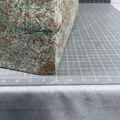 Large Square Terra Cotta Vase 
