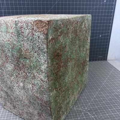Large Square Terra Cotta Vase 