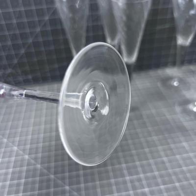 Lovely Champaign Flutes and Wine Glasses 