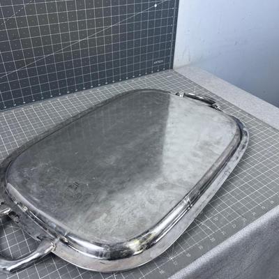 Silver Serving Tray FANCY