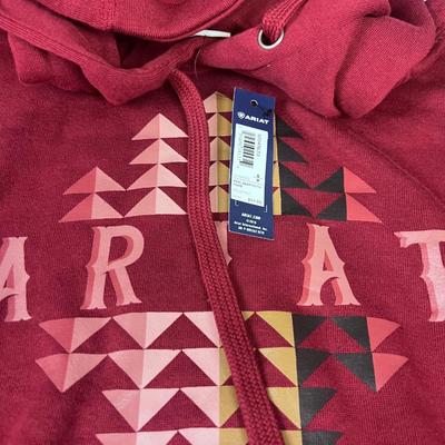 ARIAT Woman's Size Small NEW with Tags HOODIE