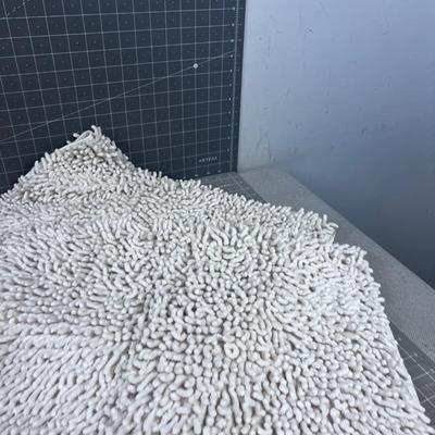 (4) NEW Off White Mainstreet 100% Cotton Rug
