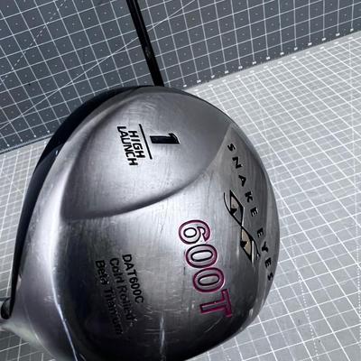A #1 Wood and a #3 Wood, Graphite Handles 