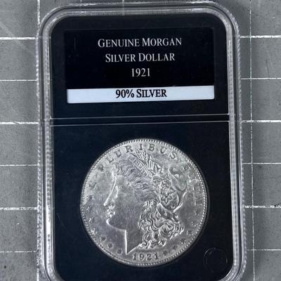 1921 Morgan Silver Dollar
