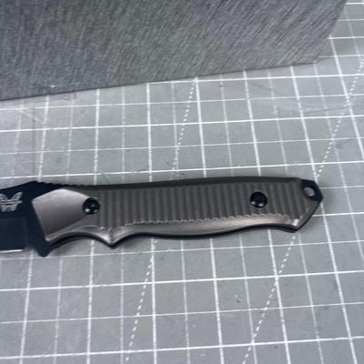 Benchmade Nimravus Black Class Fixed Blade Knife