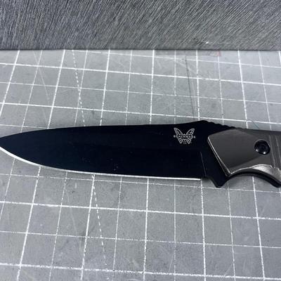 Benchmade Nimravus Black Class Fixed Blade Knife