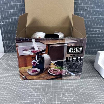 Weston Electric Meat Grinder 