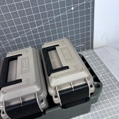 5 Can Ammo Crate with 5 cans 