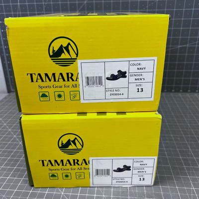 (2) Men's Tamarac Sandals NEW 