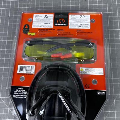 Pro Safety Combo Kit Ear muffs and Glasses