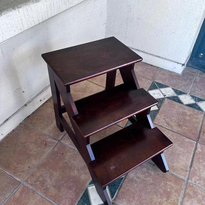 Mahogany Step-Up or Step Ladder