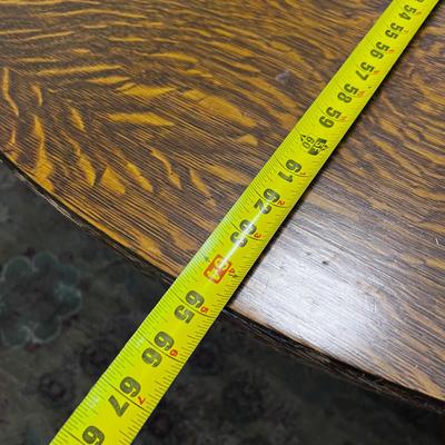 Antique OAK Dining Table w/Leaves