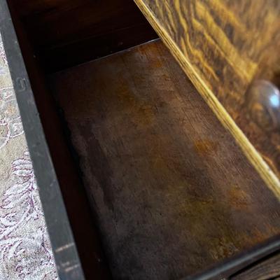 Antique OAK Sideboard Buffet w/Mirror