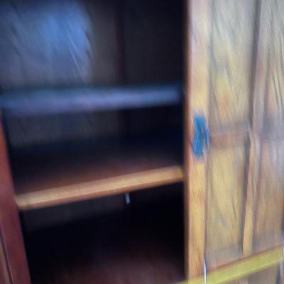 Arts & Crafts Mission Style Cabinet #A