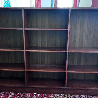 Mid-Century Scandinavian Walnut Book Shelf