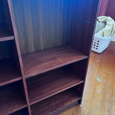 Mid-Century Scandinavian Walnut Book Shelf