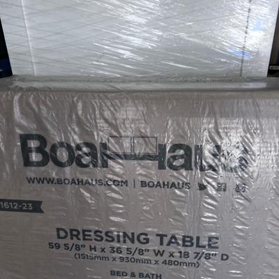 Boahaus Dressing Table White NIB 