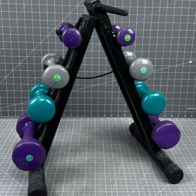 Weight Set 5,3, 2 , 1 Pounders 