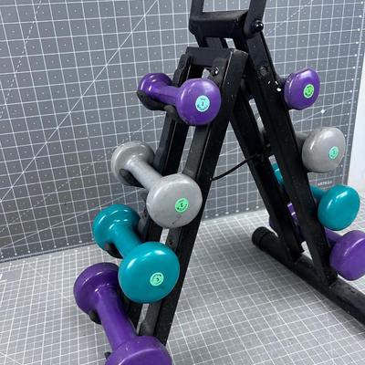 Weight Set 5,3, 2 , 1 Pounders 
