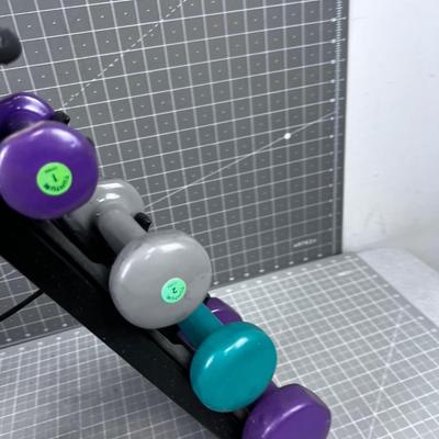 Weight Set 5,3, 2 , 1 Pounders 
