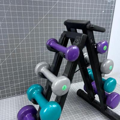 Weight Set 5,3, 2 , 1 Pounders 