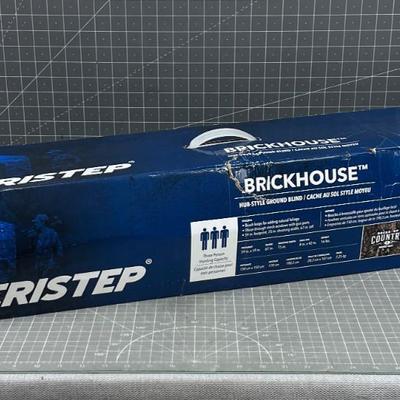 Brickhouse Hub-Style Ground Blind 3 person 