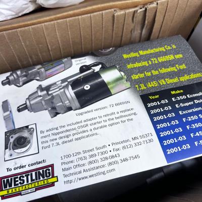 Ford Super Duty Starter Motor 