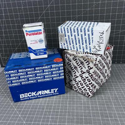 2 Water Pumps BMW or Mercedes and 2 Filters 