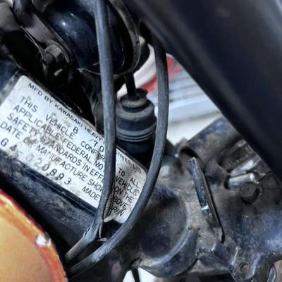 1971 KAWASAKI 100 MOTORCYCLE