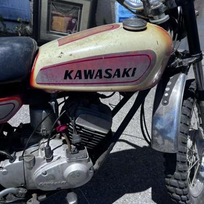 1971 KAWASAKI 100 MOTORCYCLE