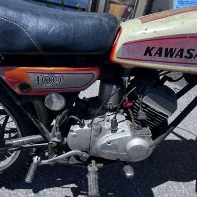 1971 KAWASAKI 100 MOTORCYCLE