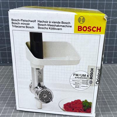 BOSCH Meat Grinder Attachment, NEW not used. 