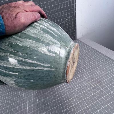 Jardiniere VASE - Seafoam Color 