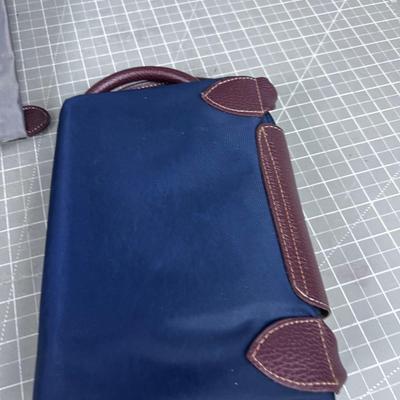 Good Condition Totes, Gray and Blue 