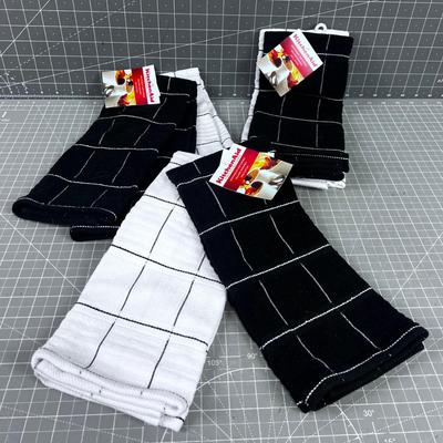 6 NEW Kitchen Aid Towels 