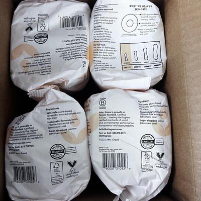 4 Packages of 14 each Sealed Pads 