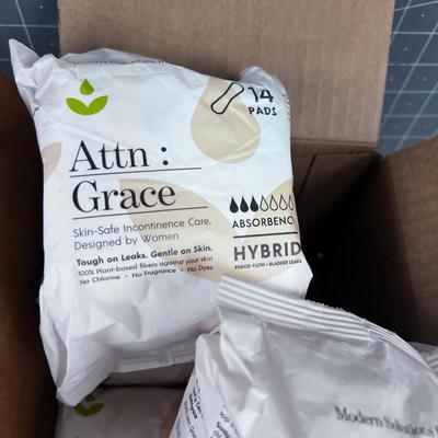 4 Packages of 14 each Sealed Pads 