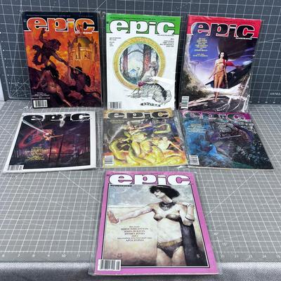 Epic Illustrated Science Fiction Magazine (7) 