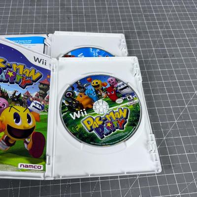 2 Wii Games; Pokémon and Pacman 