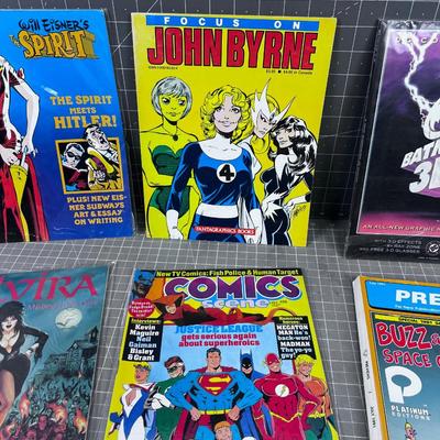 Mixed Lot of Graphic Novels and Large Format Comics