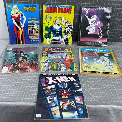 Mixed Lot of Graphic Novels and Large Format Comics