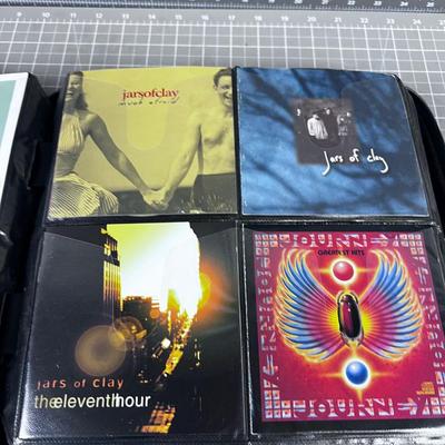Case of CD's - Rock & Rap