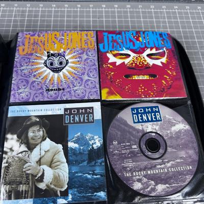 Case of CD's - Rock & Rap