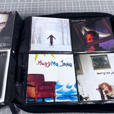 Case of CD's - Rock & Rap